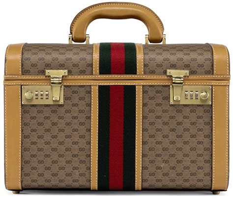 Gucci original GG canvas train pass case 